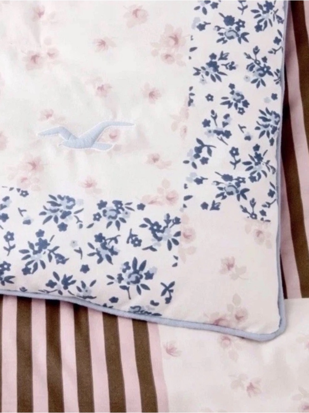 Hollister Co. x Target Percale Patchwork Comforter Set - Twin/TwinXL